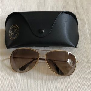 Ray-Ban Gold Aviators